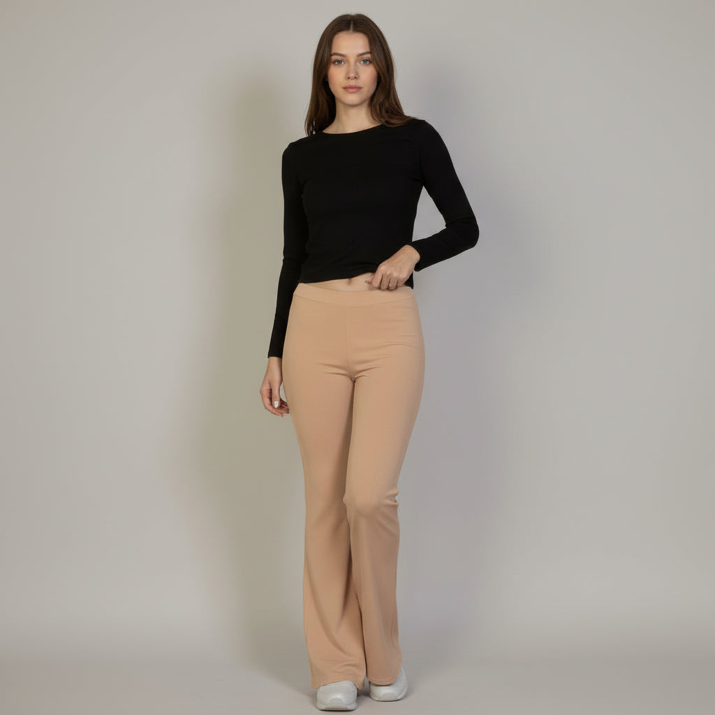 High Waisted Flare Pants