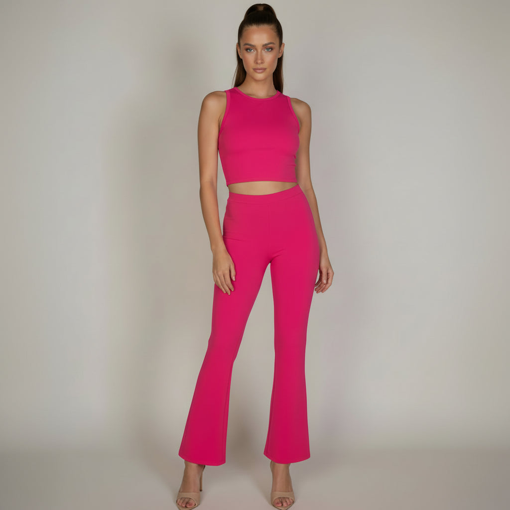 High Waisted Flare Pants