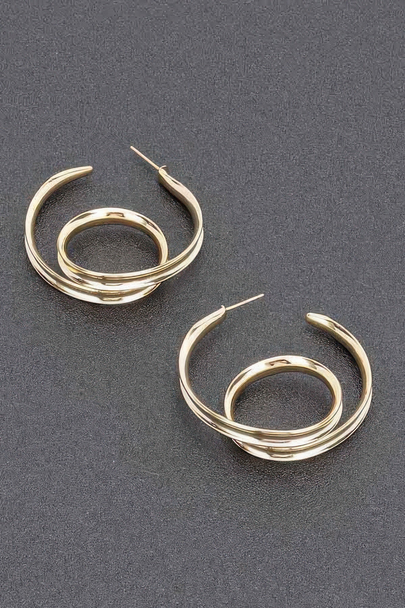 Gold Plated Metal Earring