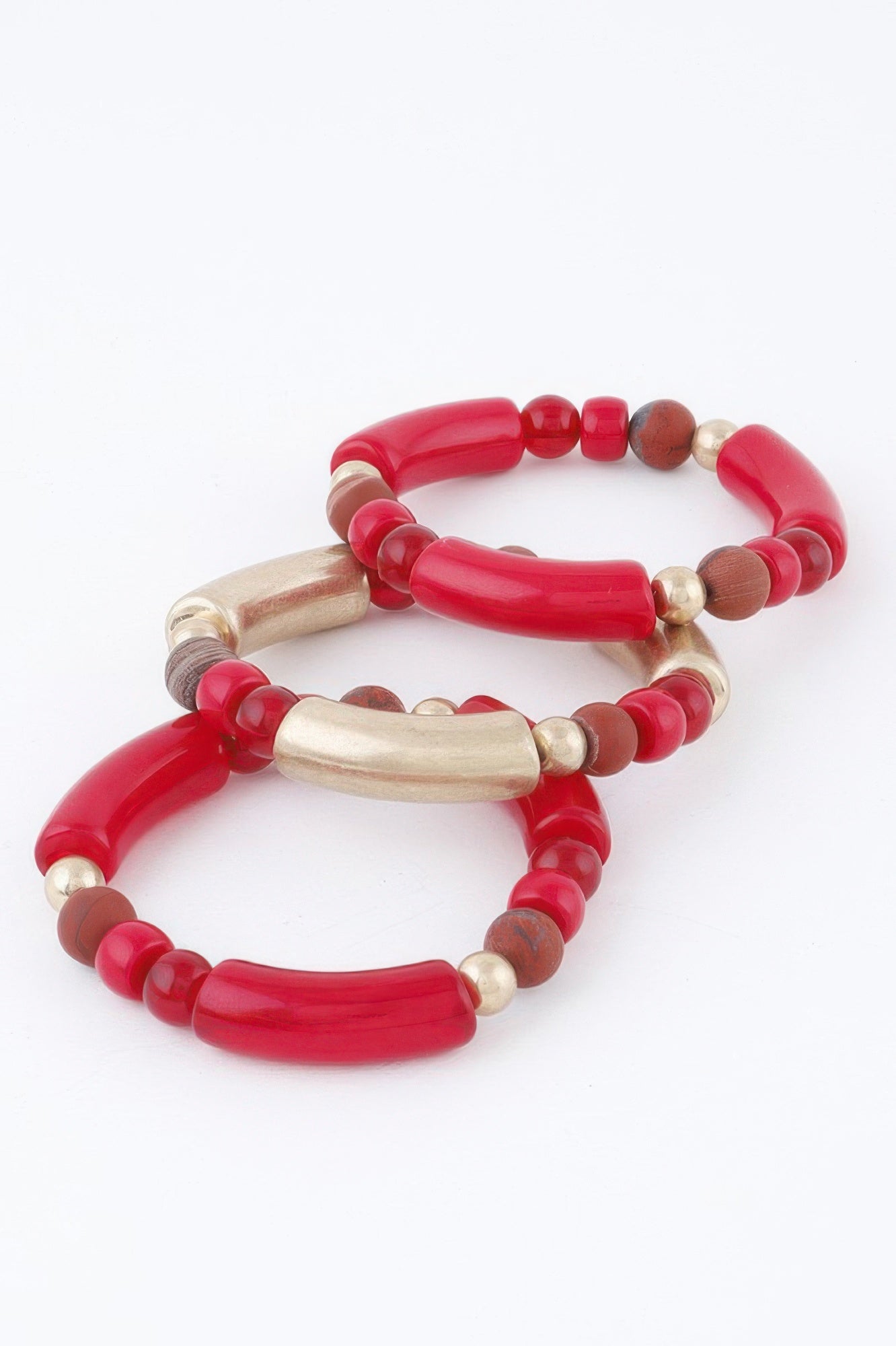 Two Toned Bead Bracelet