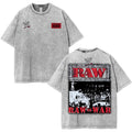 WWE RAW Legends Vintage Washed T-Shirt – Heavyweight Wrestling Graphic Tee