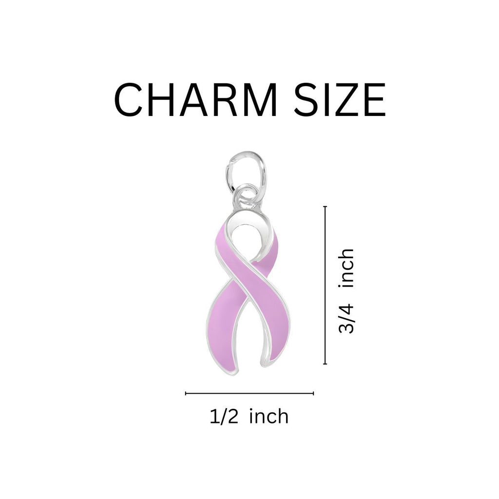 Where There is Love Lavender Ribbon Bracelets