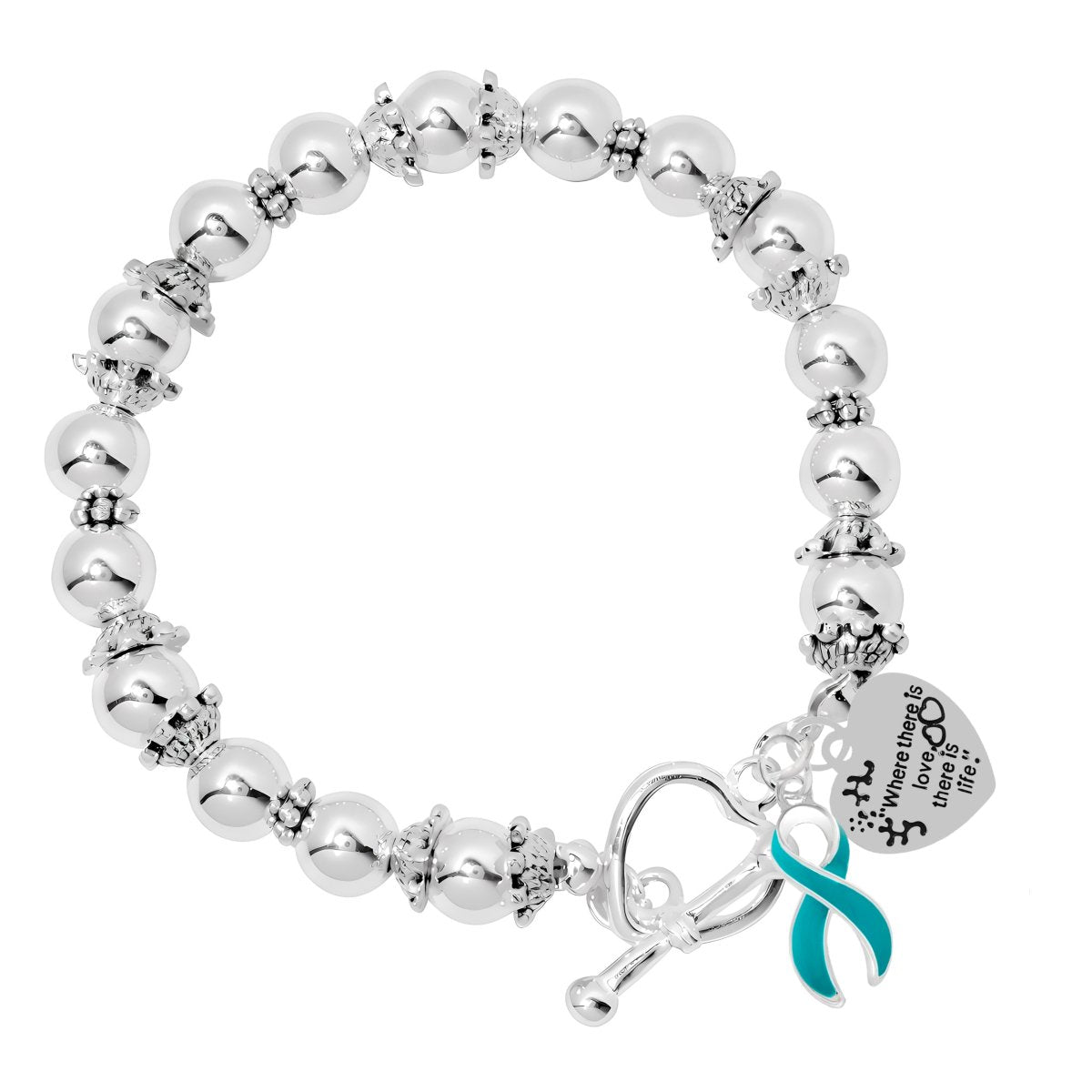 Where There is Love Sexual Assault Ribbon Bracelets