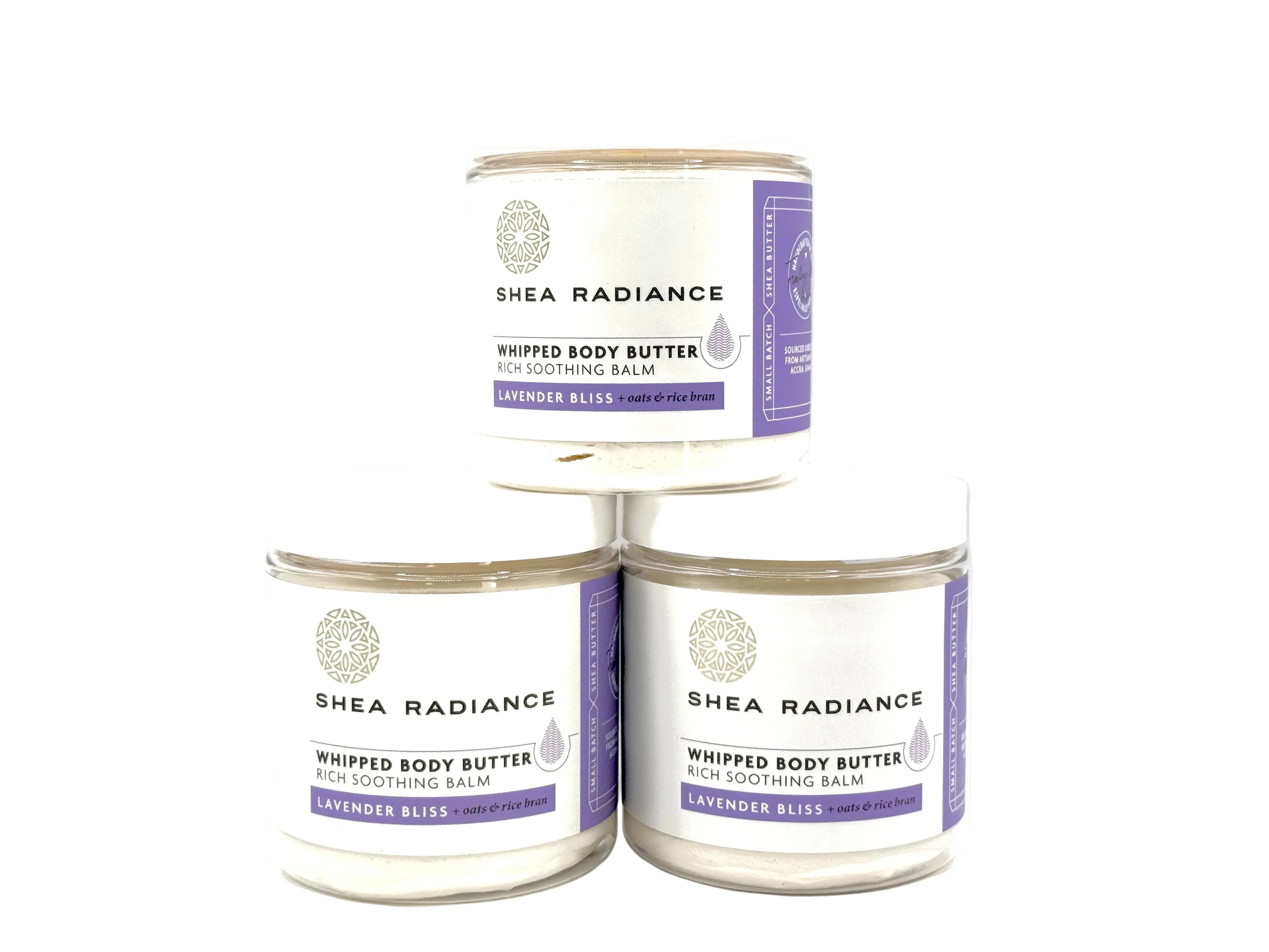 Whipped Shea Body Butter with Colloidal Oatmeal for Dry and Sensitive Skin - WARM WEATHER WARNING
