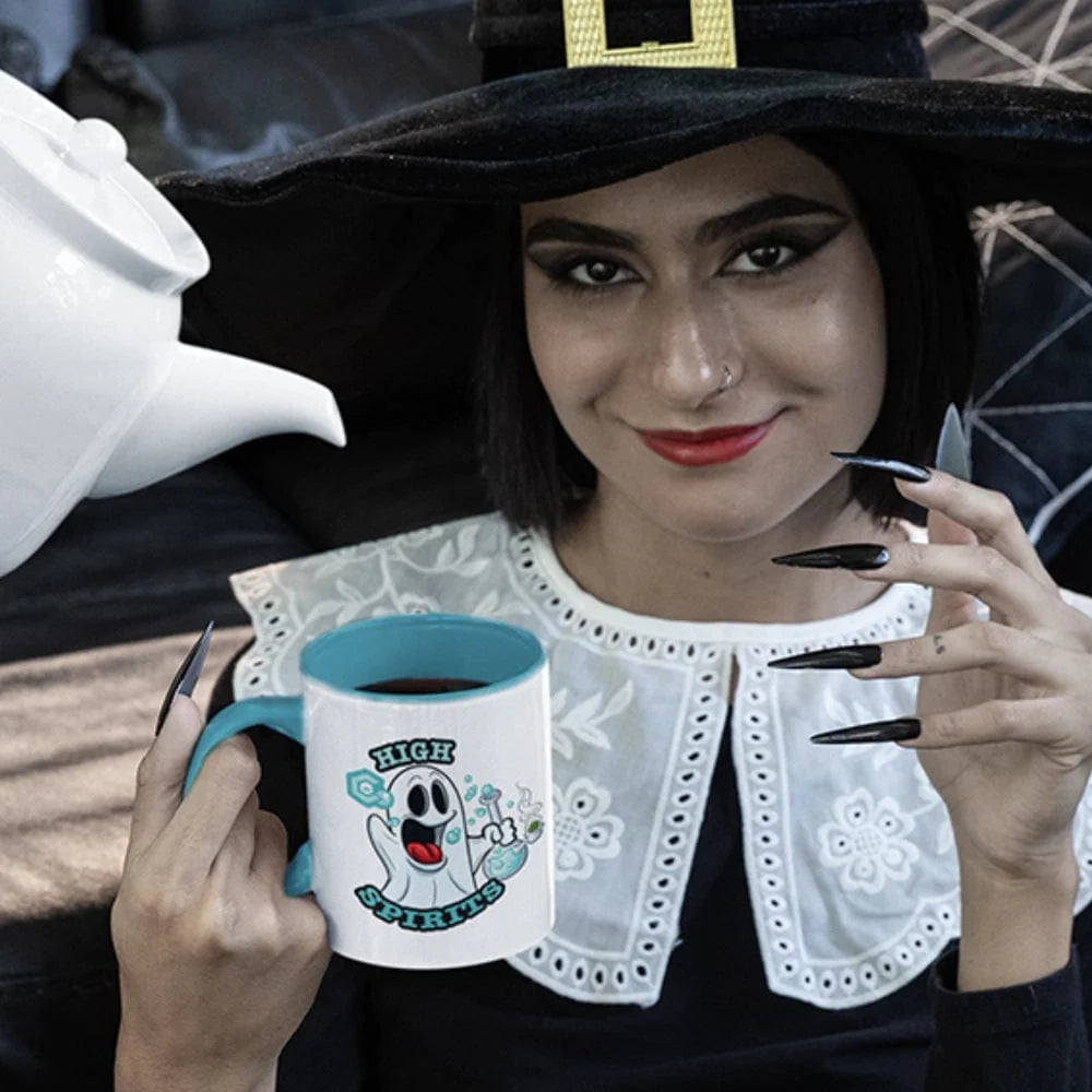 High Spirits Ghost with Bong 15oz Coffee Mug