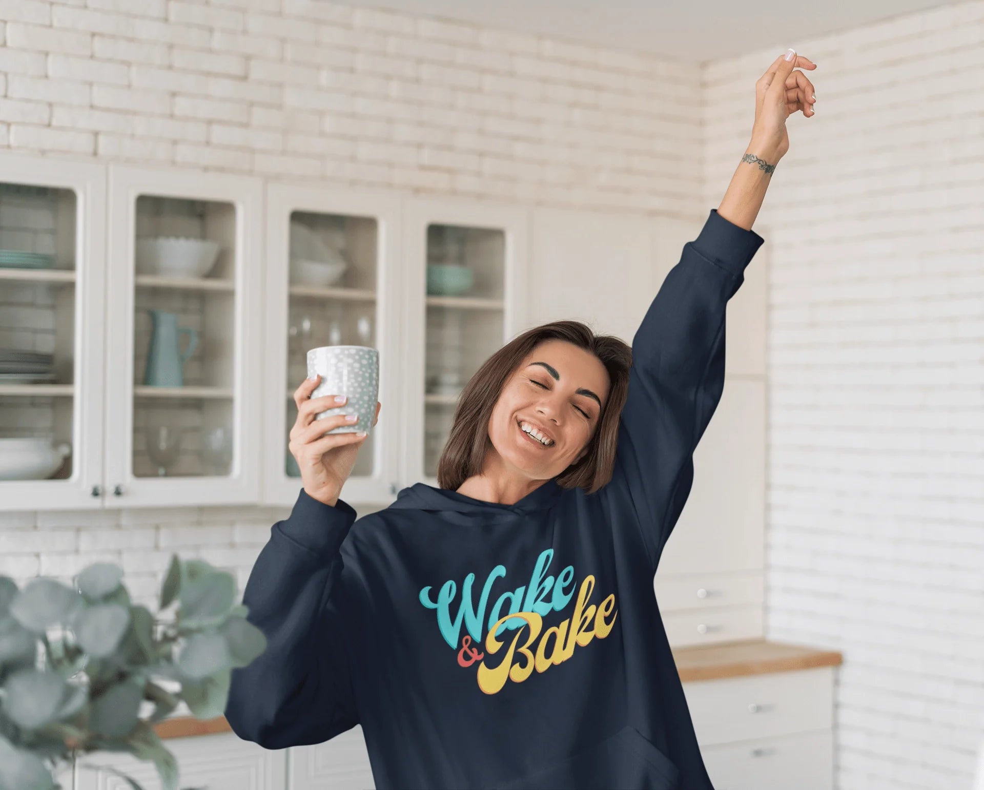 Wake and Bake Weed Hoodie