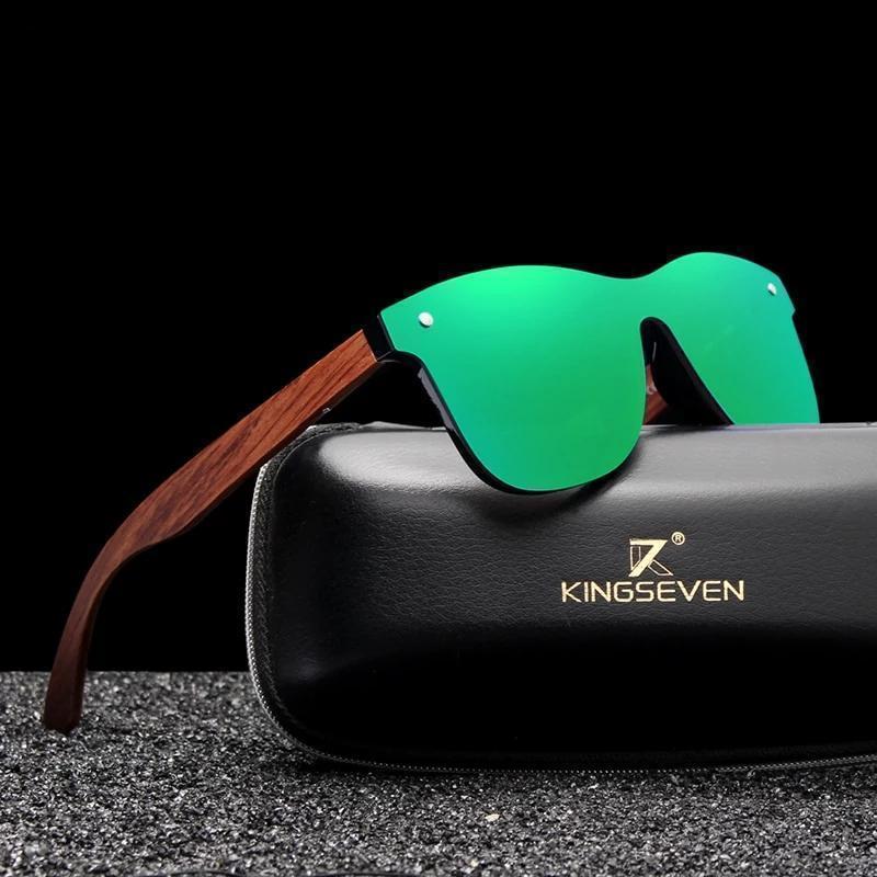 Wooden Polarized Sunglasses Collection - 4 Colors