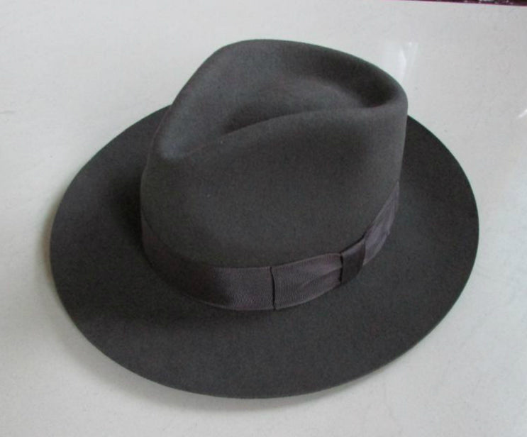Wool Fedora Hat Unisex Felt Fedoras Hats Adult Fashion Trilby Hats