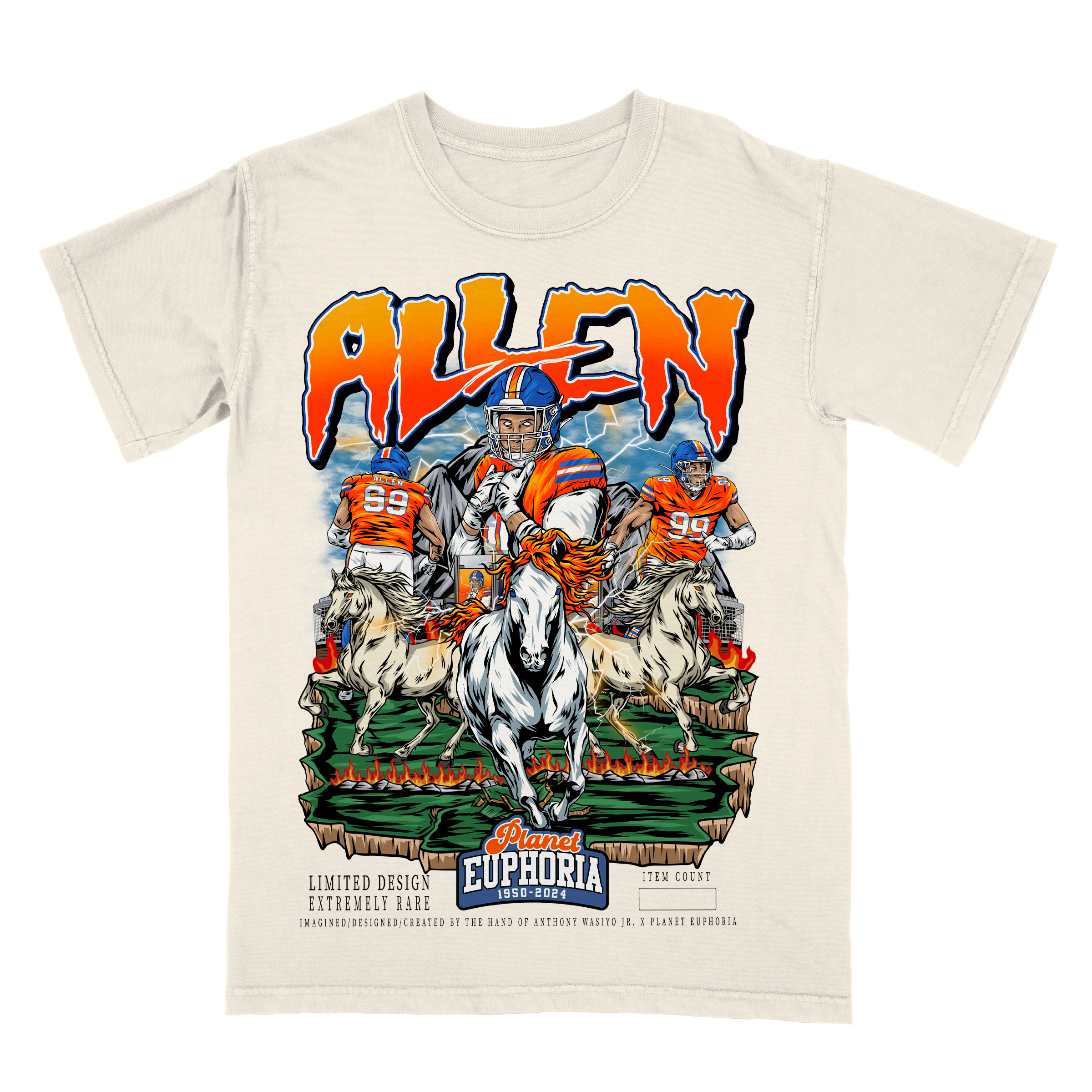 Zach Allen Limited Edition Graphic T-Shirt