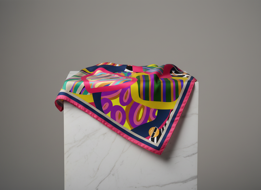 ABEILLE CREATIONS-Zanele Design (Silky Scarf)