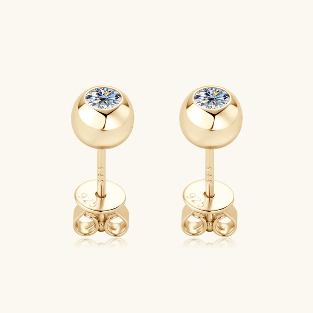 Sparkala™ Pure Sterling Silver Stud Earrings