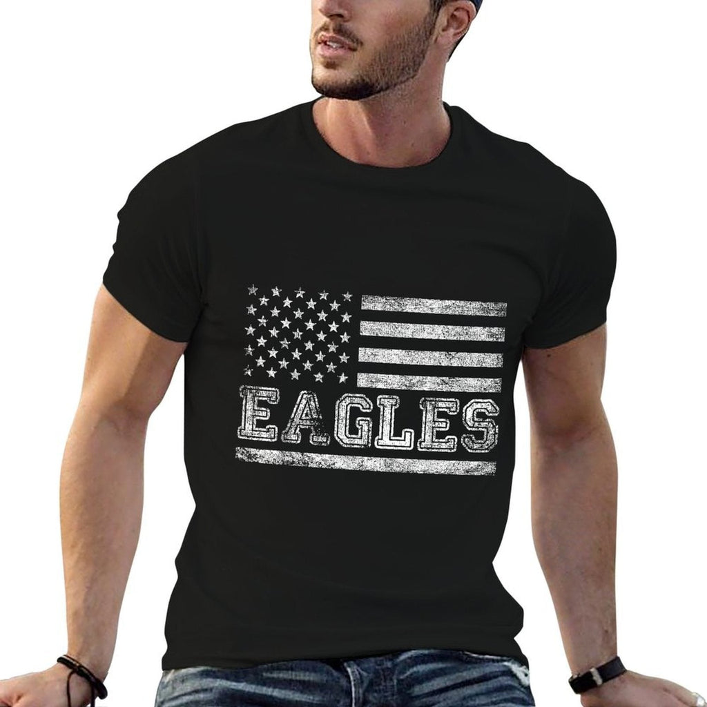 Eagles Sports Name Vintage Retro Gift Men Women Boy Girl  Classic T-Shirt