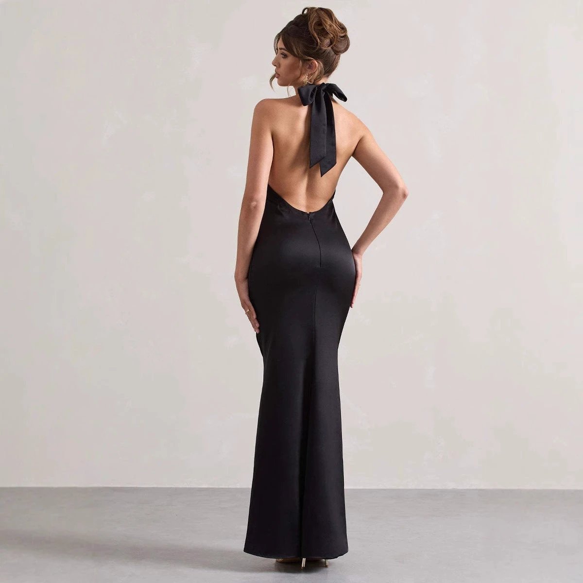 Halter Slim Fit Dress