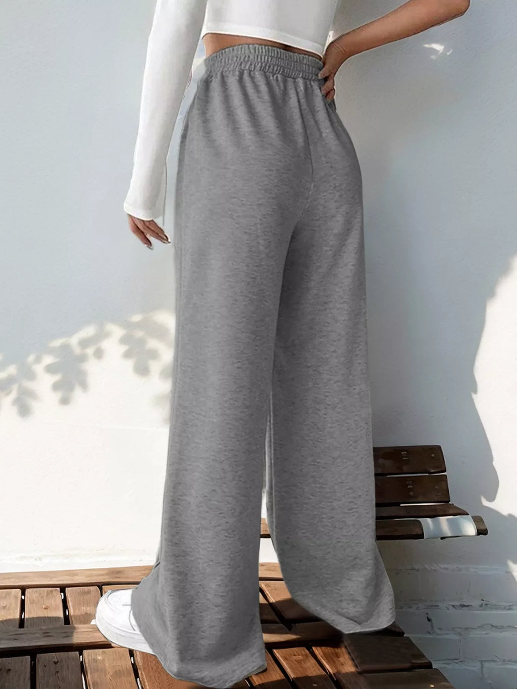 Wide Leg High Waist Pants for All