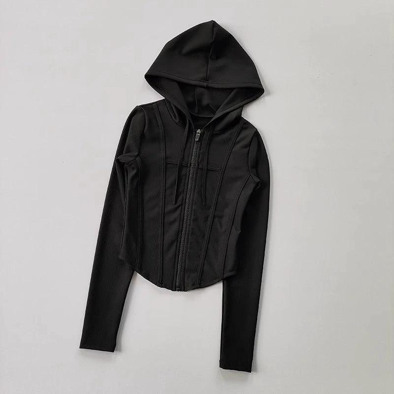 Women's Workout Clothes Sports Top Running Jacket
