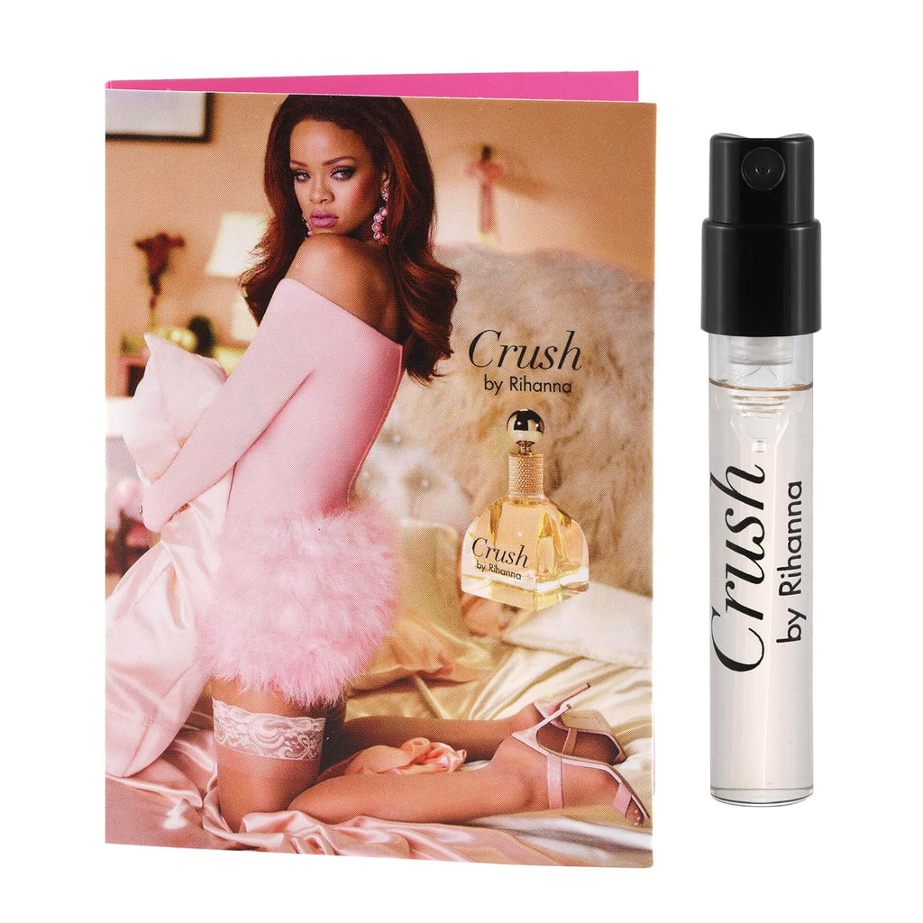 Rihanna Perfume 5 Samples Vial Set Crush Reb'l Fleur Kiss Rogue Rebell