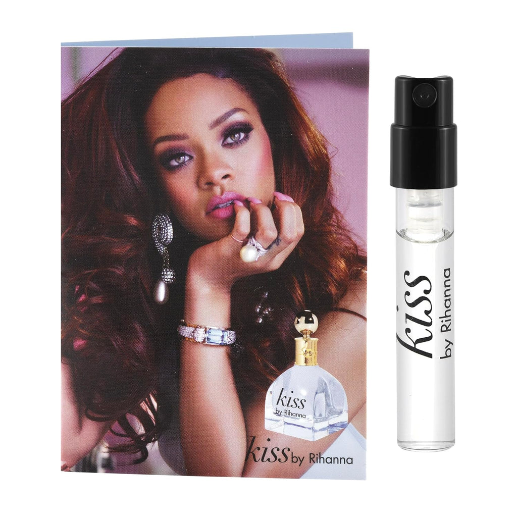 Rihanna Perfume 5 Samples Vial Set Crush Reb'l Fleur Kiss Rogue Rebell