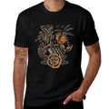 Mermaid Skeleton Traditional Tattoo Old School Tattoo Flash  Polyester Blend T-Shirt