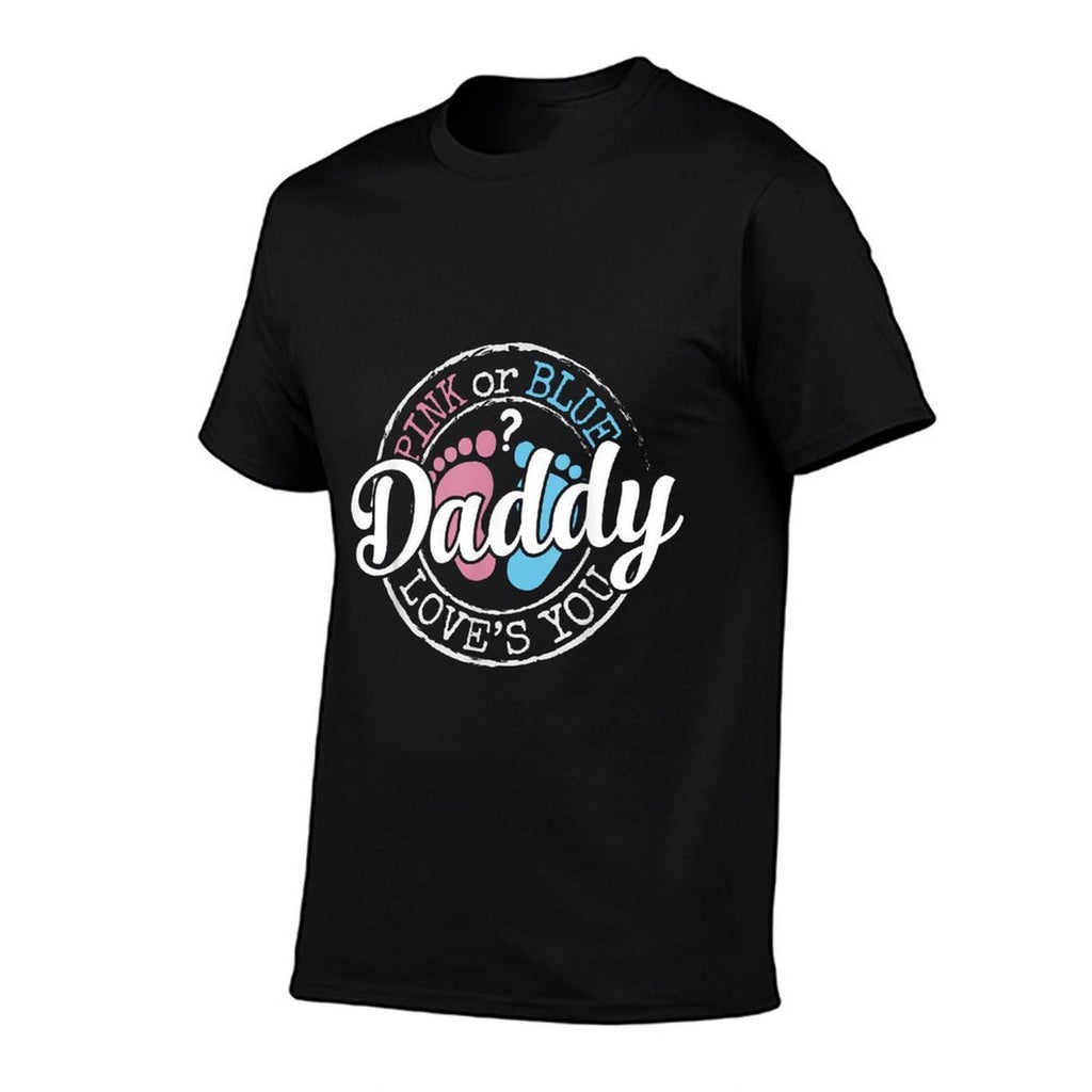 Gender Reveal Dad Daddy To Be Gifts Pink Or Blue Baby Shower  Graphic-printed T-Shirt
