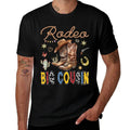 Rodeo Big Cousin Western Cowboy Birthday Matching Family  Oversized Silhouette T-Shirt