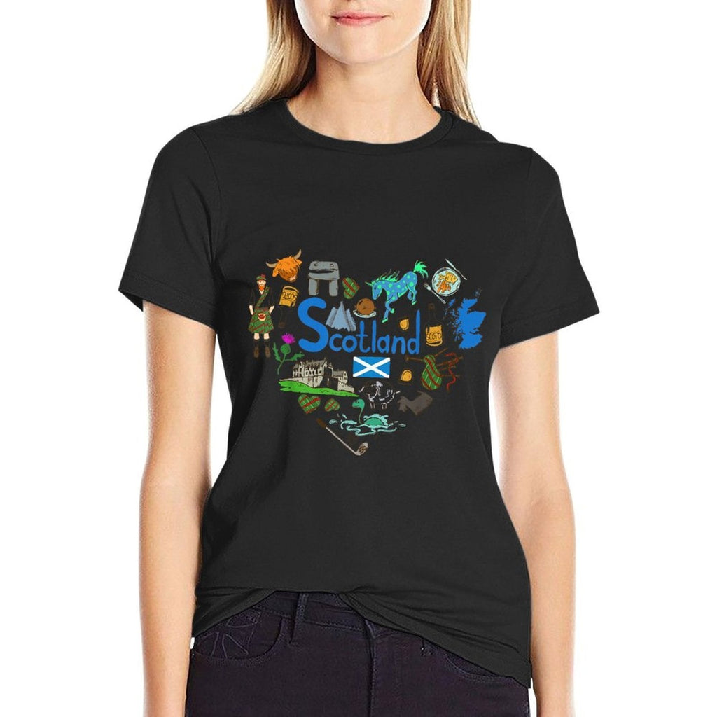 Travel Europe Scotland Edinburgh United Kingdom Vacation  Affordable Price T-Shirt