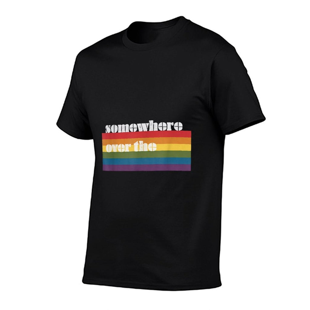 LGBTQ Gift Equality Ally Lesbian Queer Parade Transgender  High-quality Stitching T-Shirt