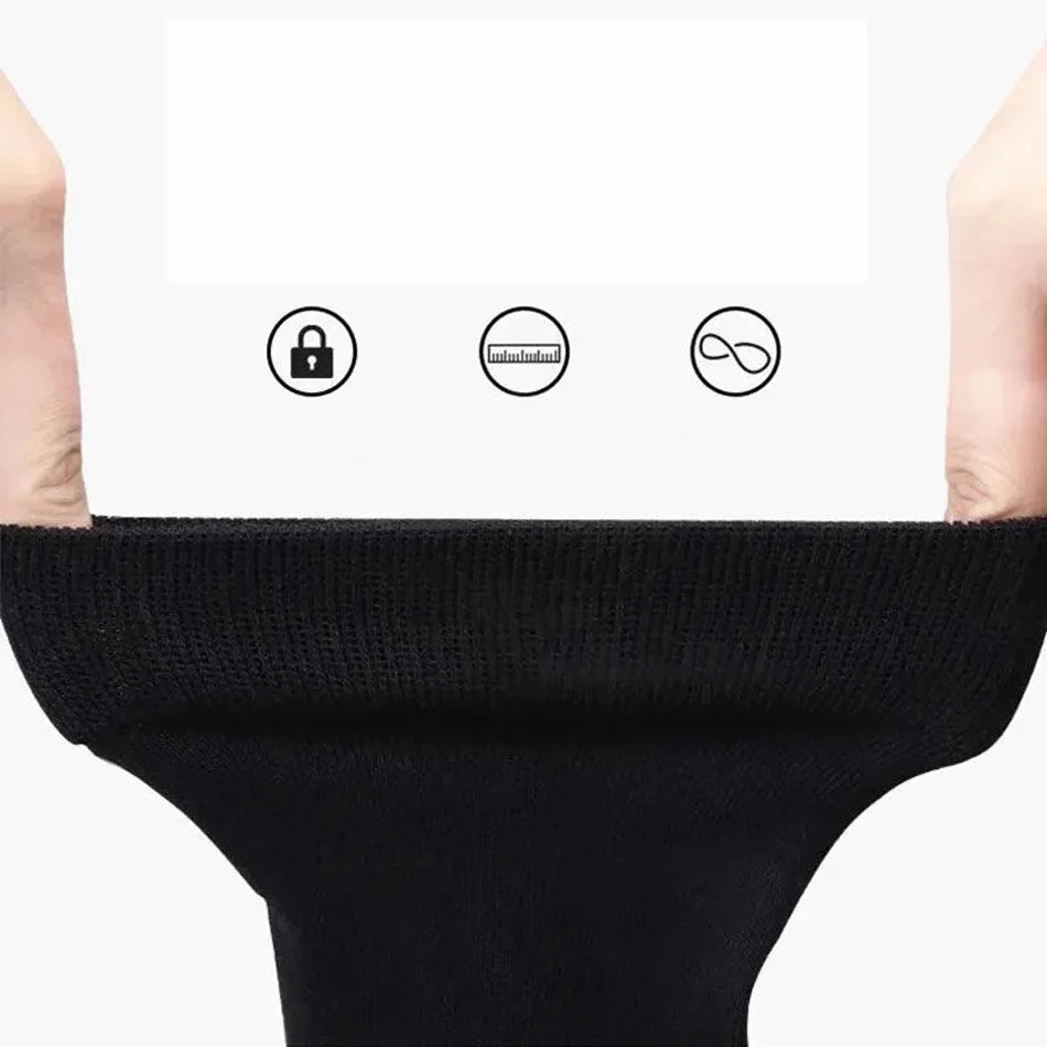 10 Pairs Men'S Cotton Socks New Style Black Business Men Socks Soft Breathable Summer Winter for Male Socks plus Size 38-47
