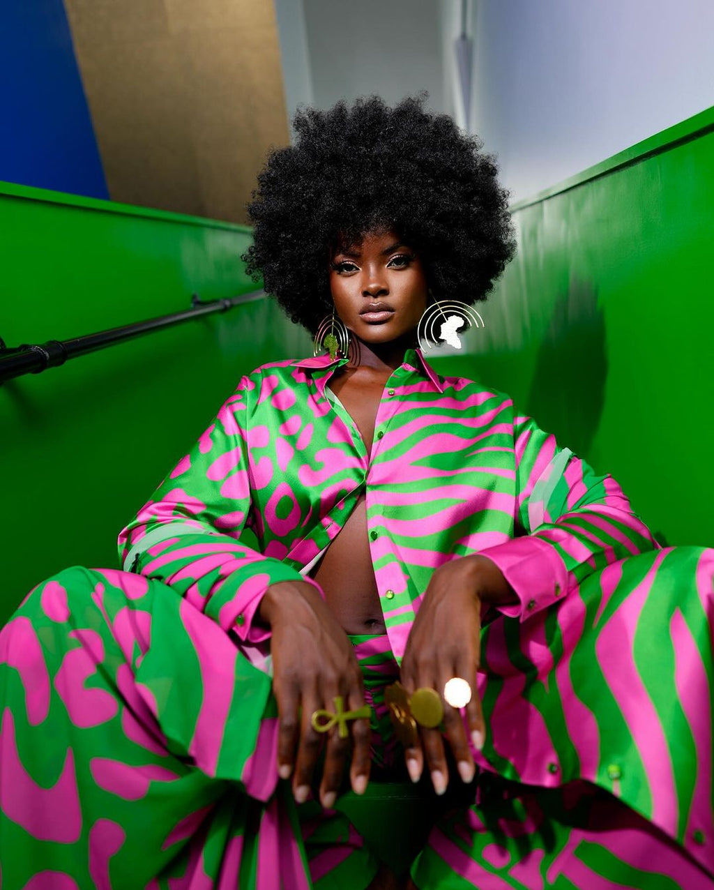 Africa Under the Divine Earring