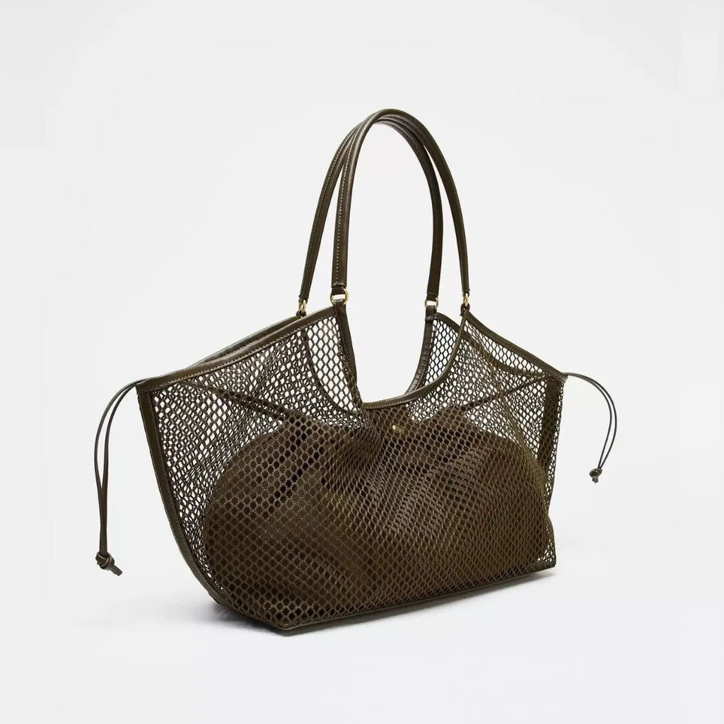 Air Cage Mesh Shoulder Bag