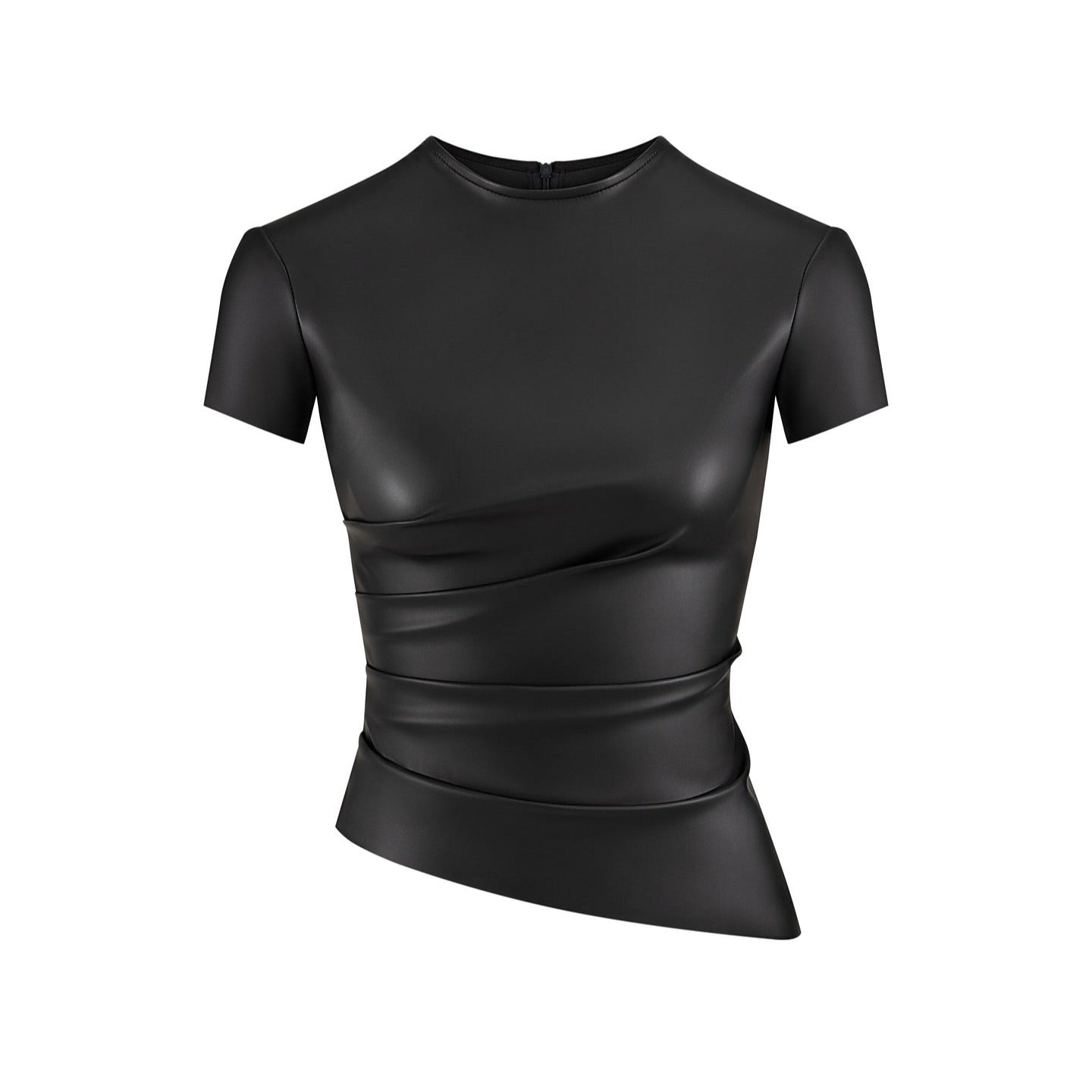 Alchemy Faux Leather Crop Top