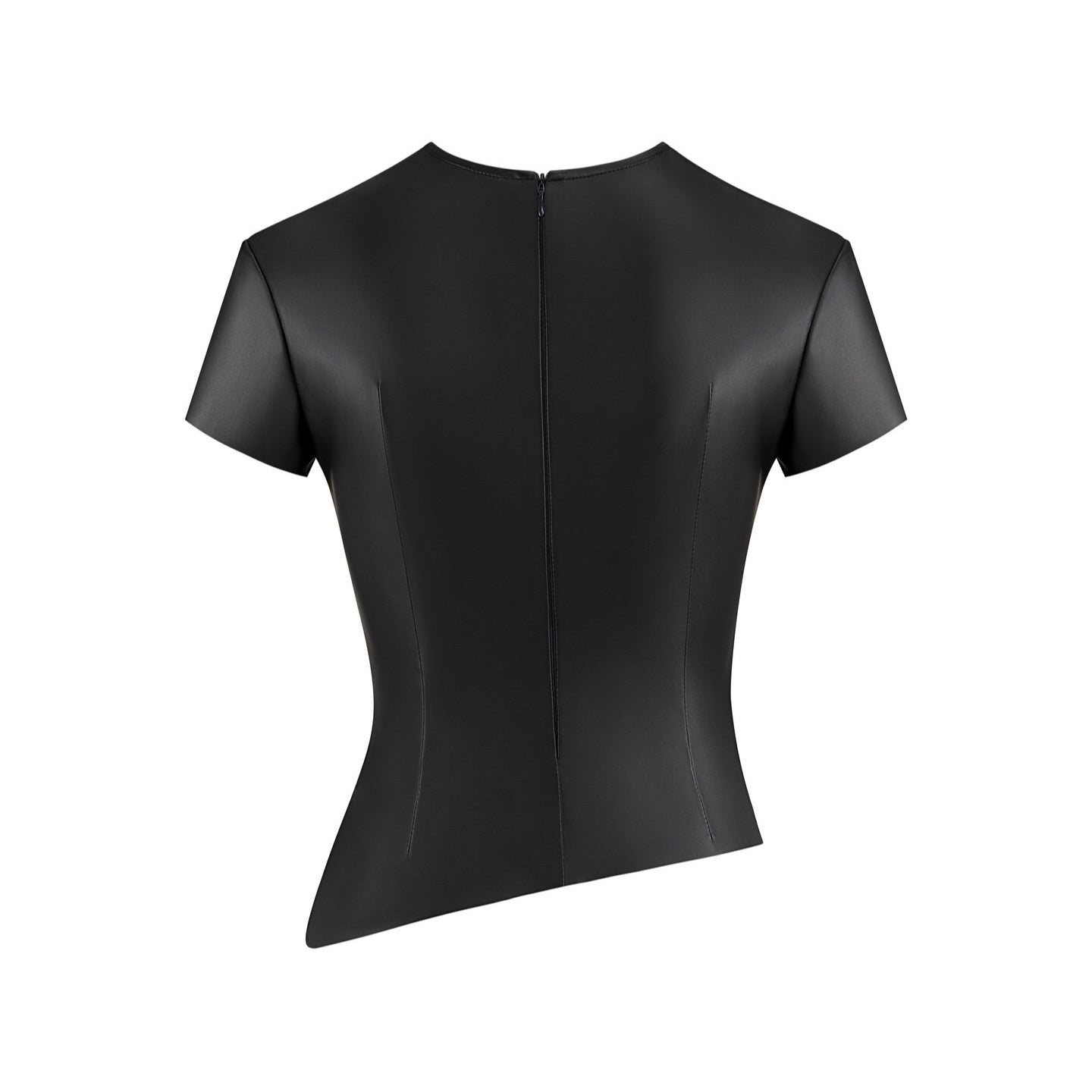 Alchemy Faux Leather Crop Top