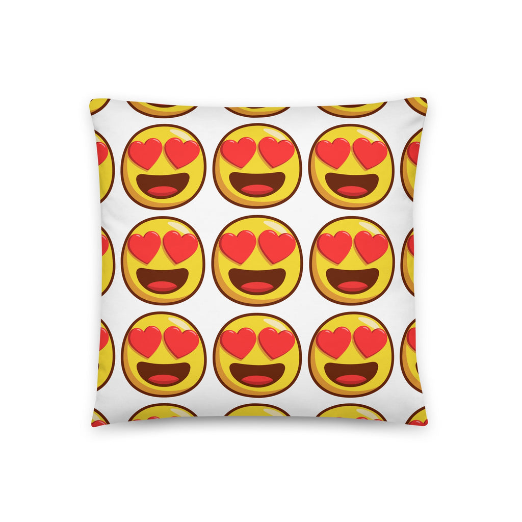 Nothing But Love Emoji Basic Pillow