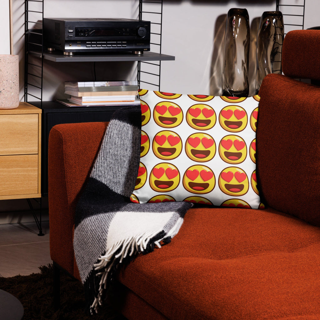 Nothing But Love Emoji Basic Pillow