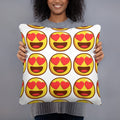 Nothing But Love Emoji Basic Pillow