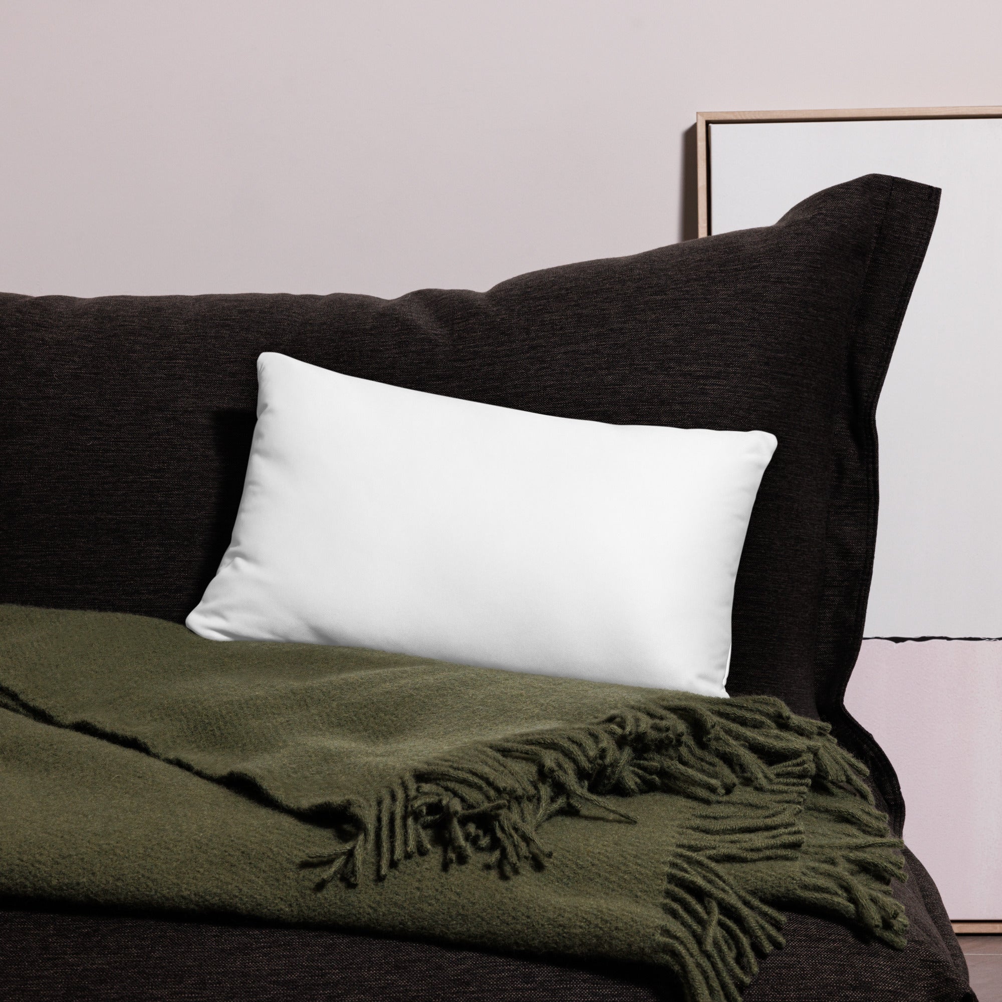 Nothing But Love Emoji Basic Pillow