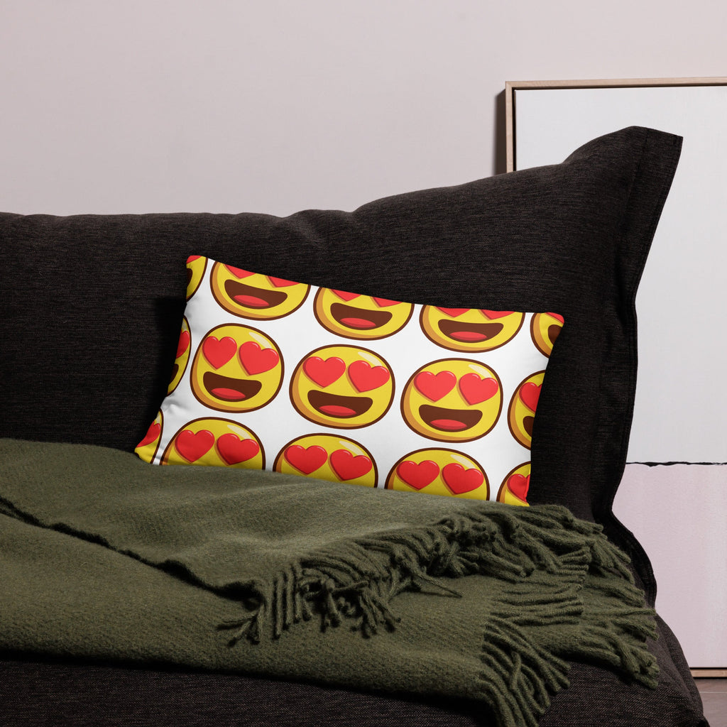 Nothing But Love Emoji Basic Pillow