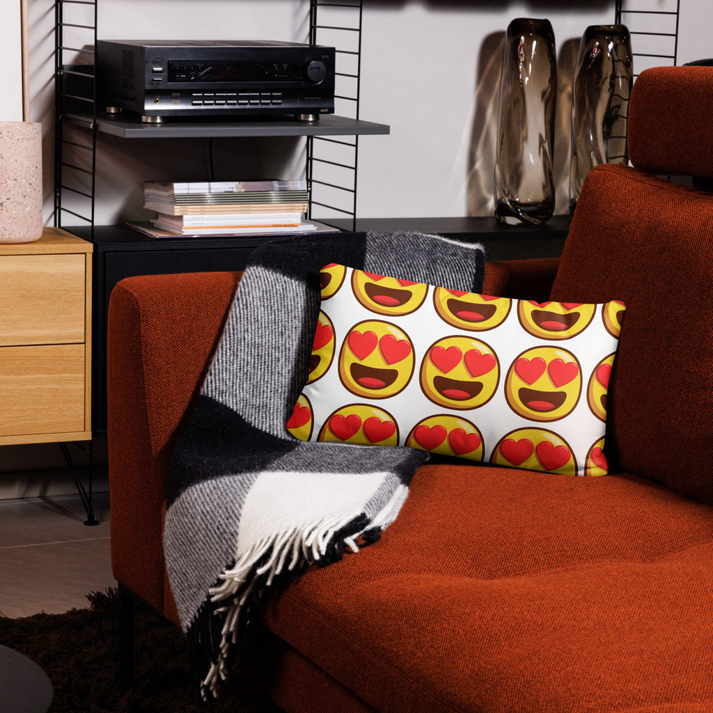 Nothing But Love Emoji Basic Pillow