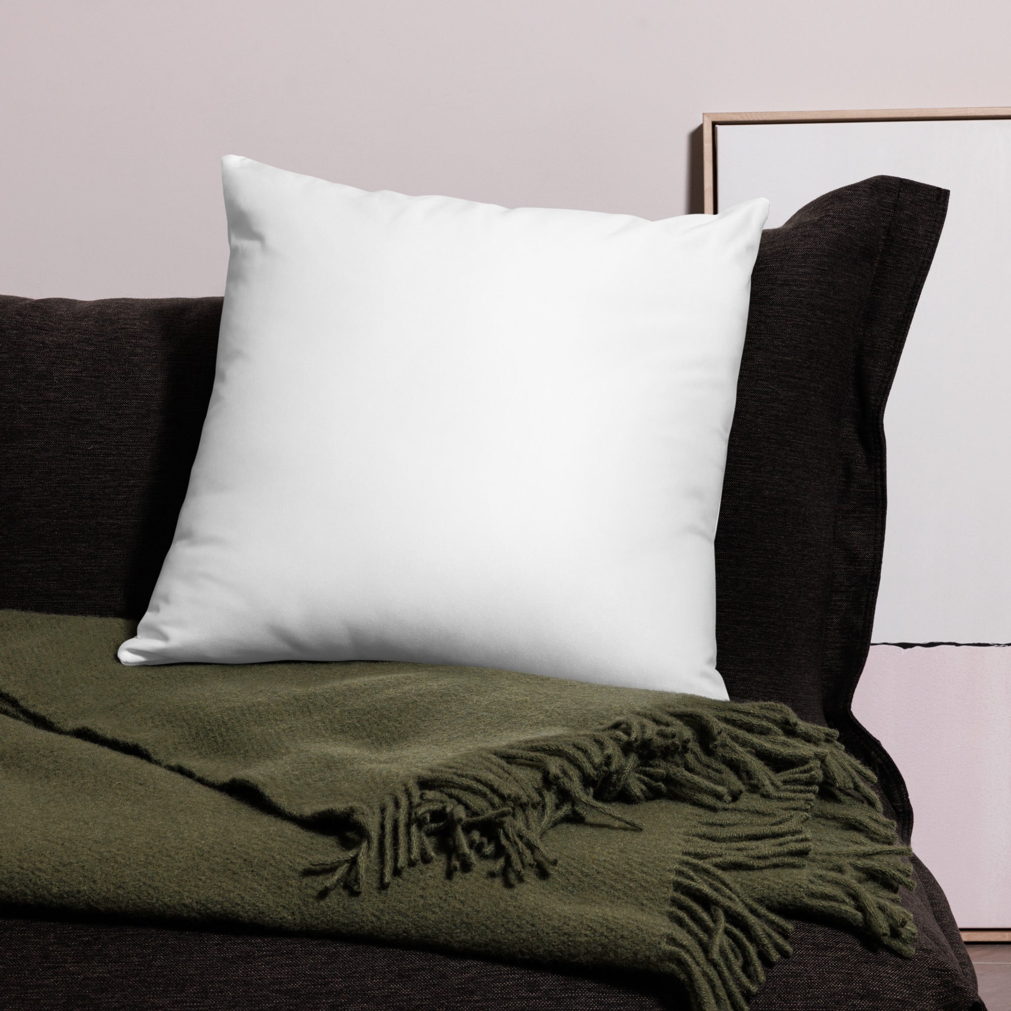 Nothing But Love Emoji Basic Pillow