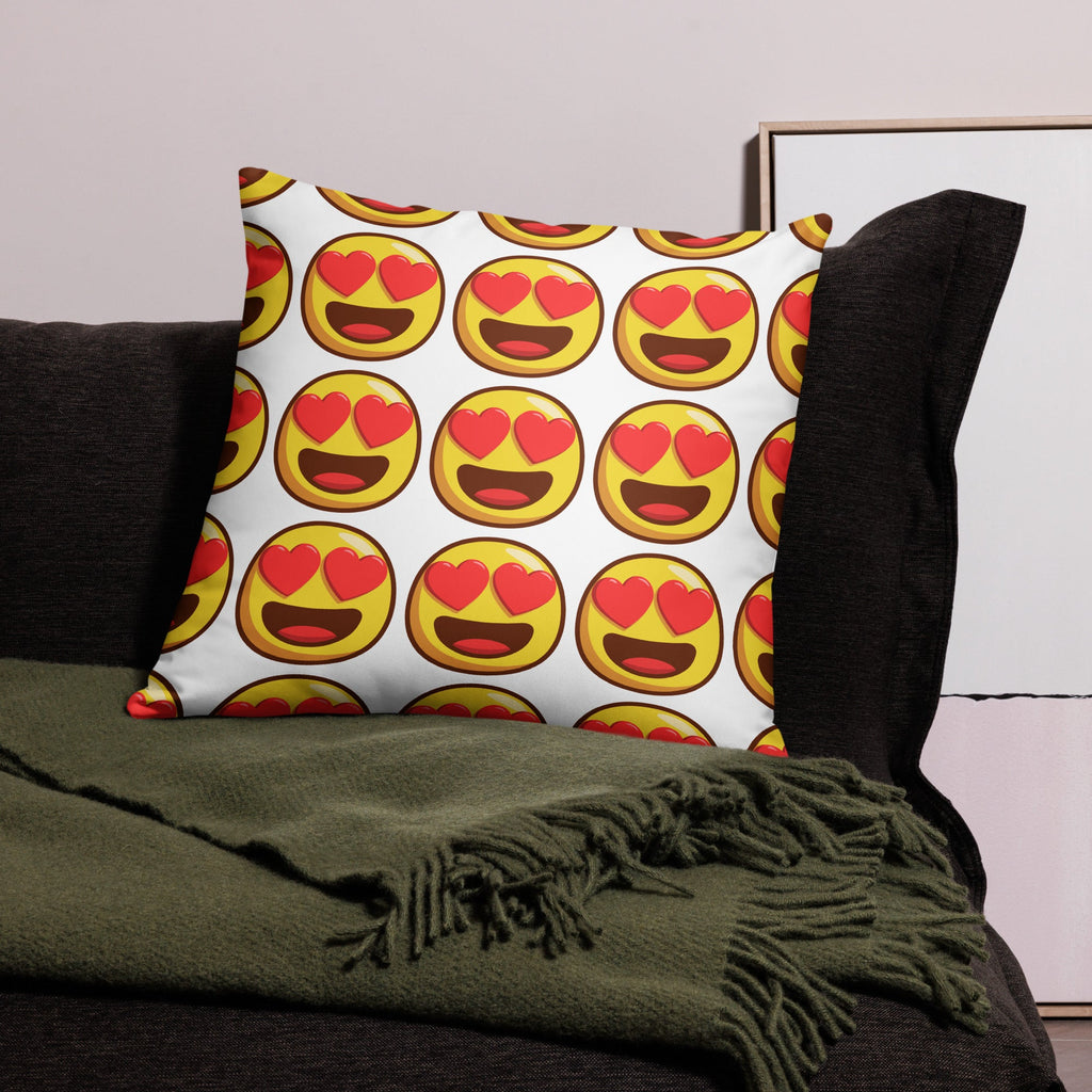 Nothing But Love Emoji Basic Pillow
