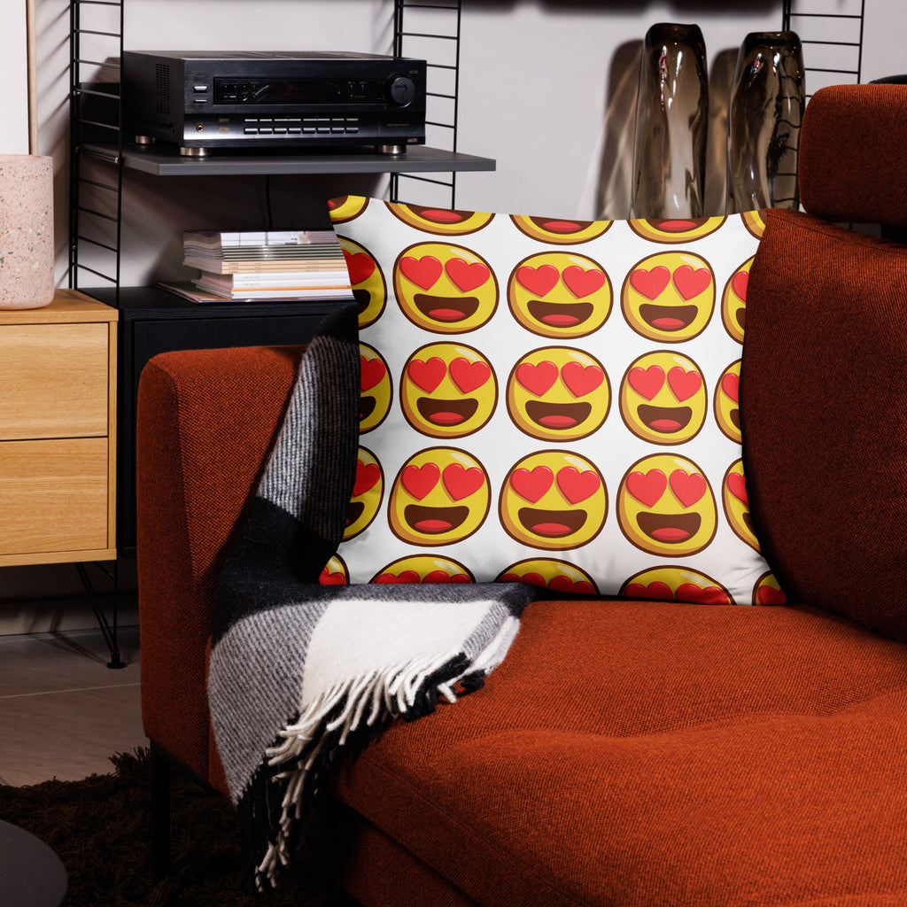 Nothing But Love Emoji Basic Pillow