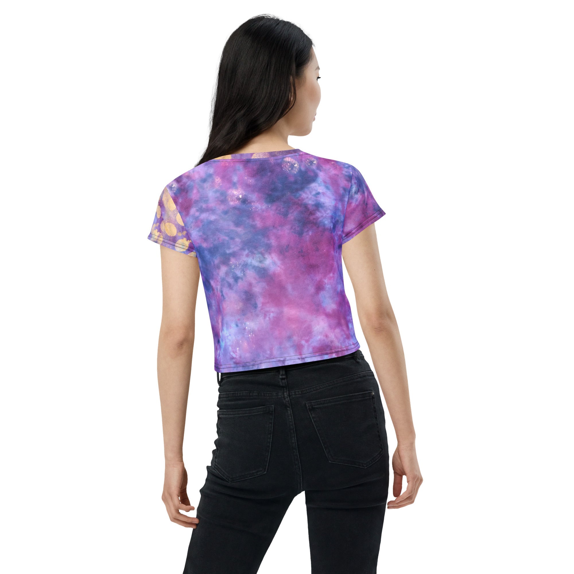 Neon Bears Crop Top T-Shirt