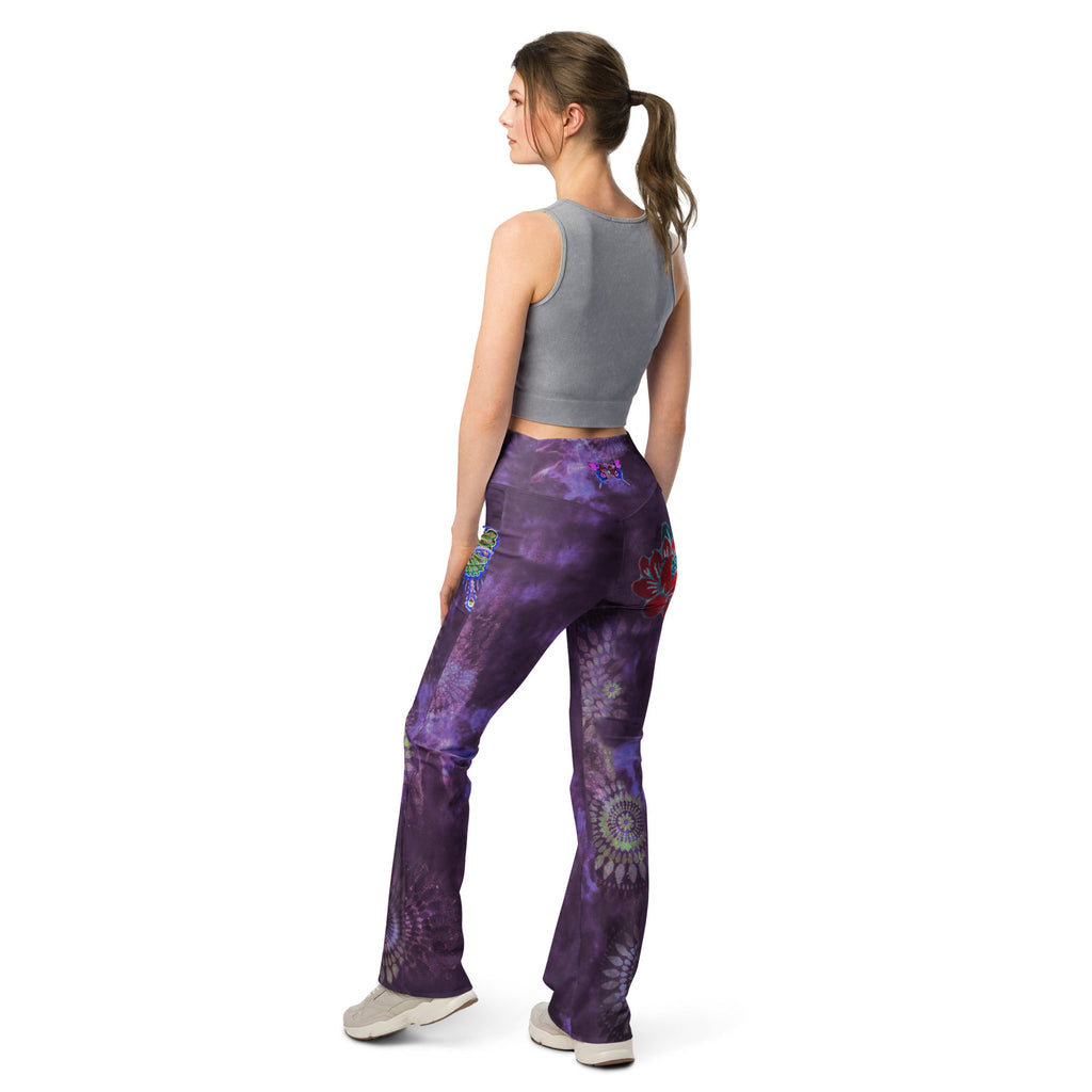 Transformation Purp Sauce Flare leggings