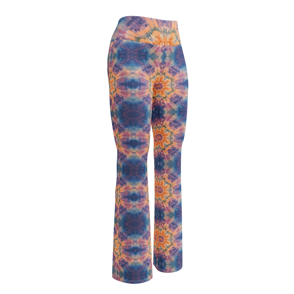 Shibori Stardom High Waist Flare leggings