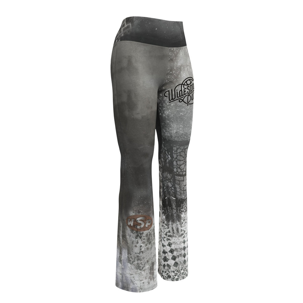 WideSpread Panic High Waist Flare leggings