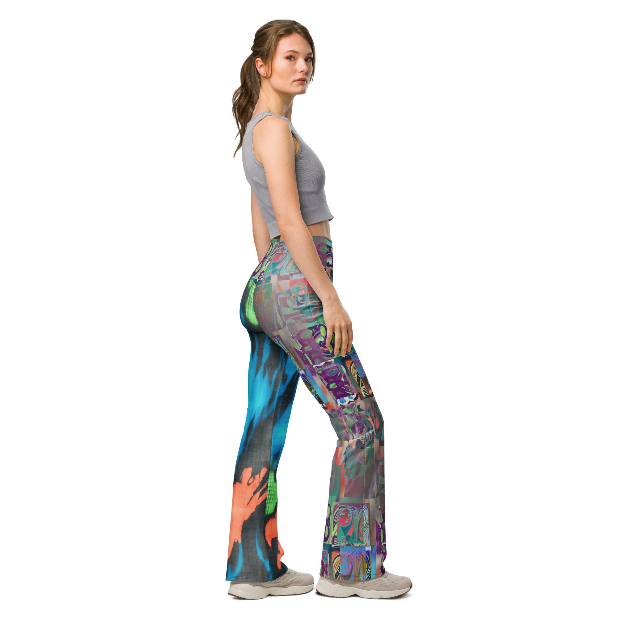 Montage Casso High Waist Flare Leggings