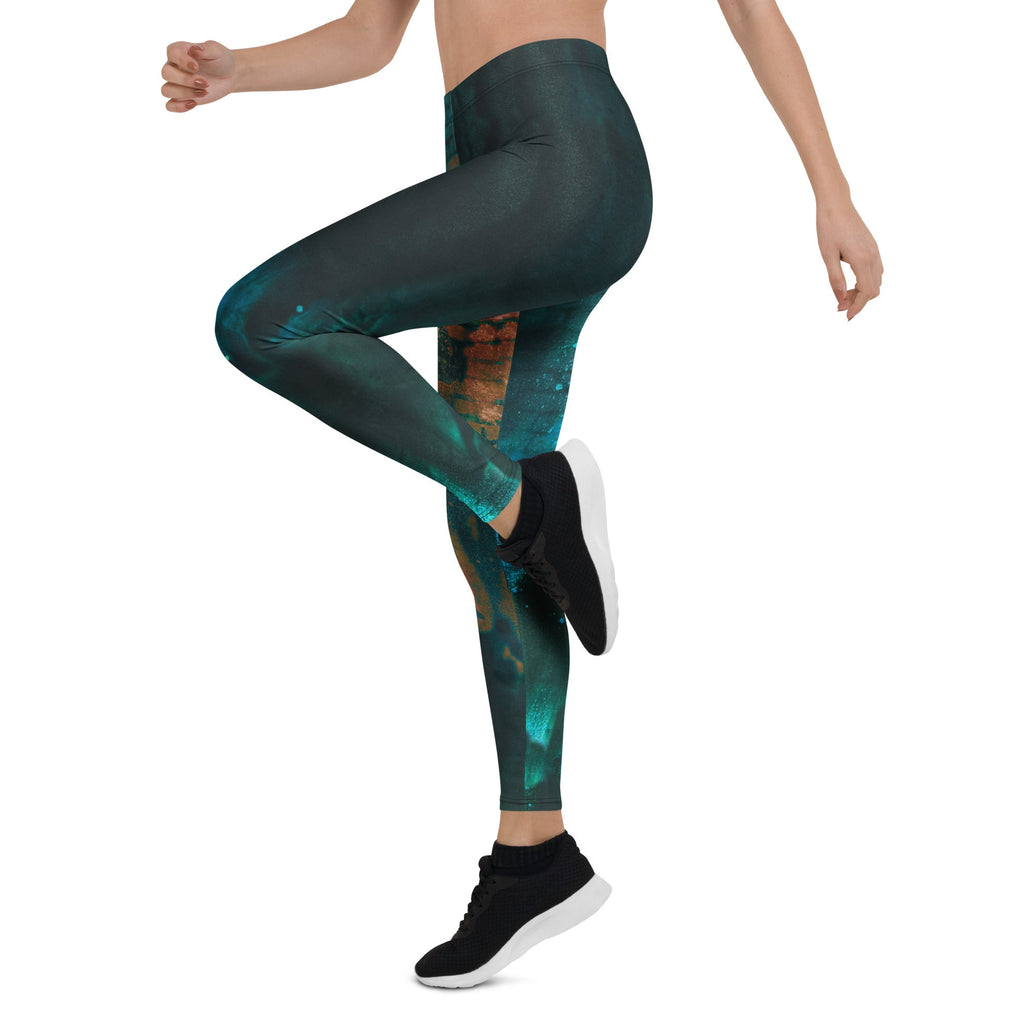 Army Girl Low Waist Leggings