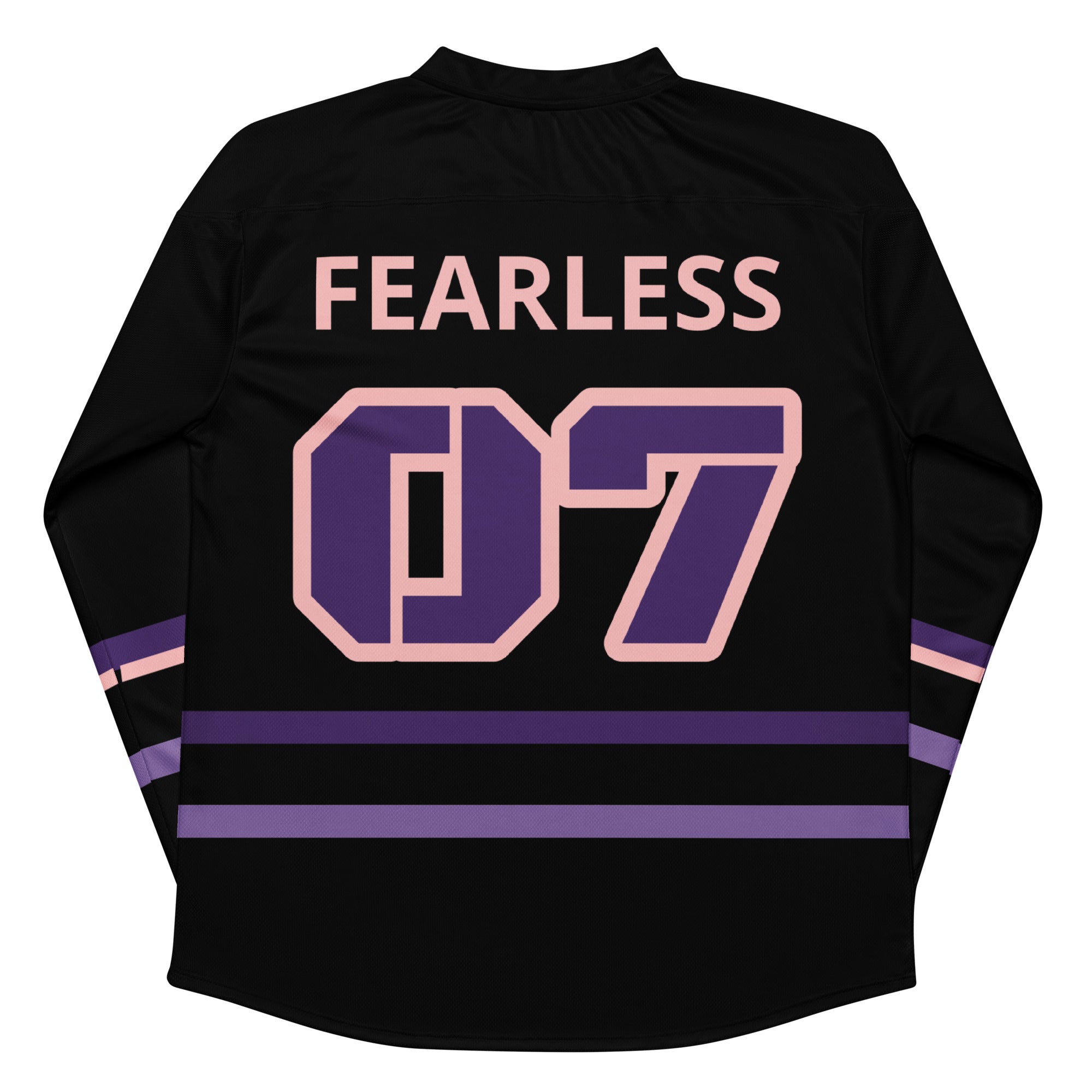 Midnight Crew Hockey Jersey | Women's Black & Purple — Hunter & Havoc