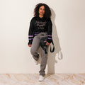 Midnight Crew Hockey Jersey | Women's Black & Purple — Hunter & Havoc