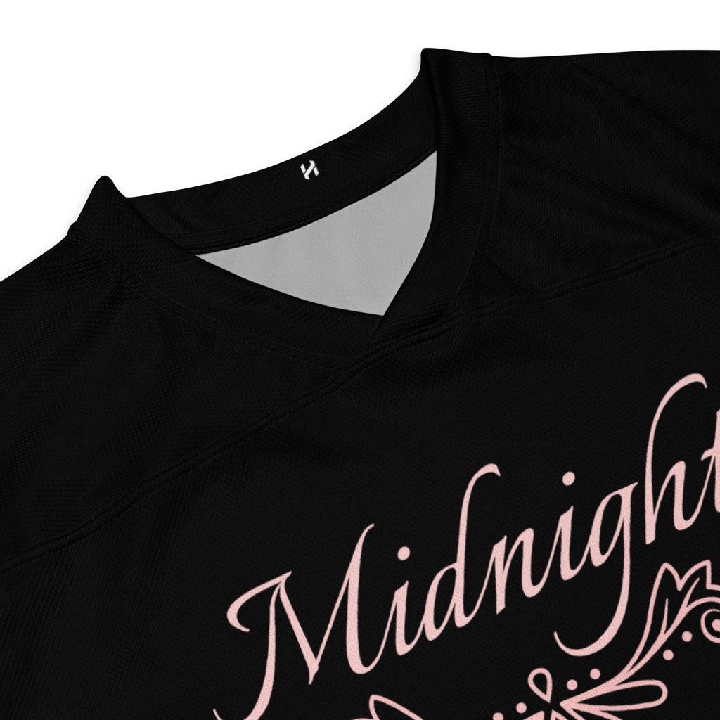 Midnight Crew Hockey Jersey | Women's Black & Purple — Hunter & Havoc