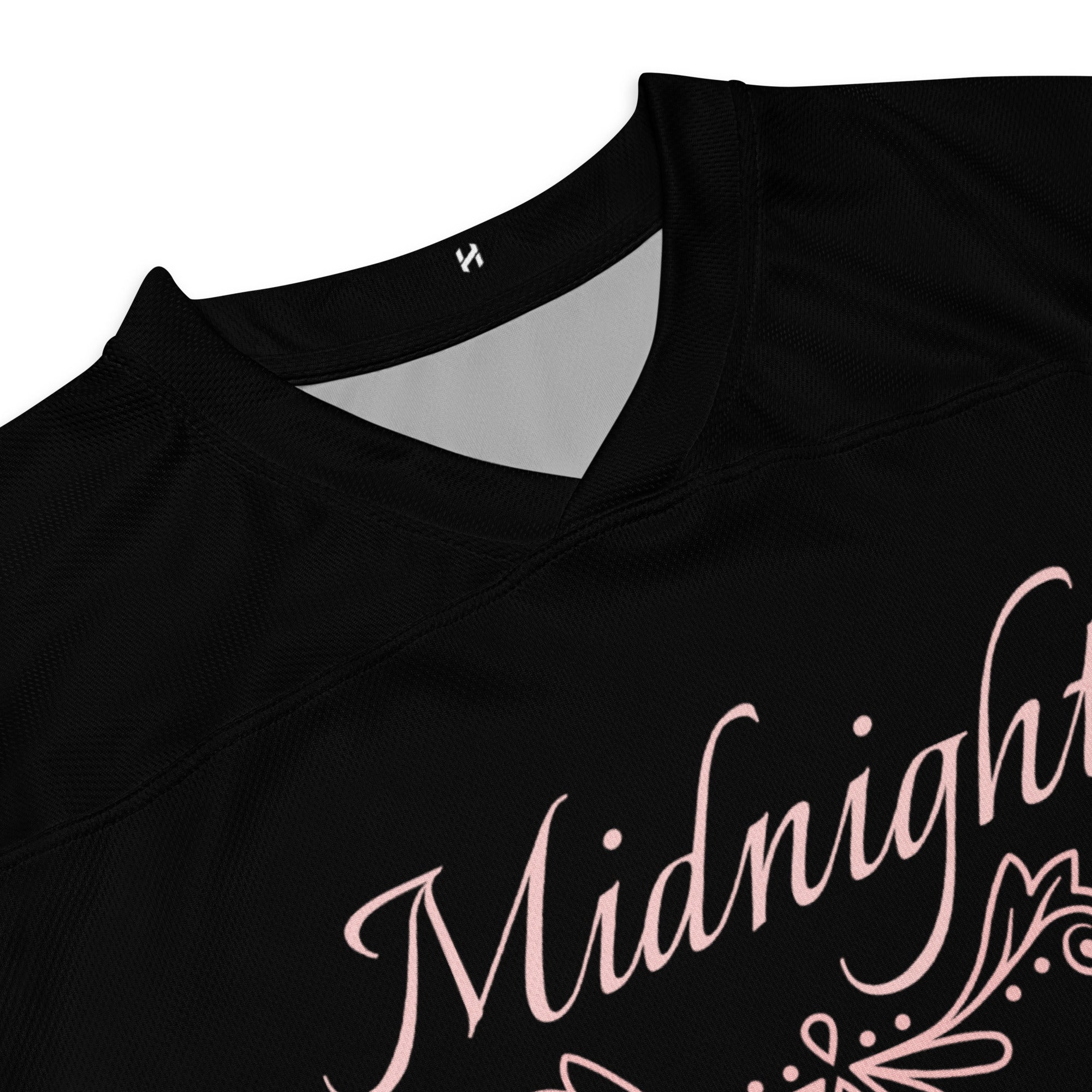 Midnight Crew Hockey Jersey | Women's Black & Purple — Hunter & Havoc